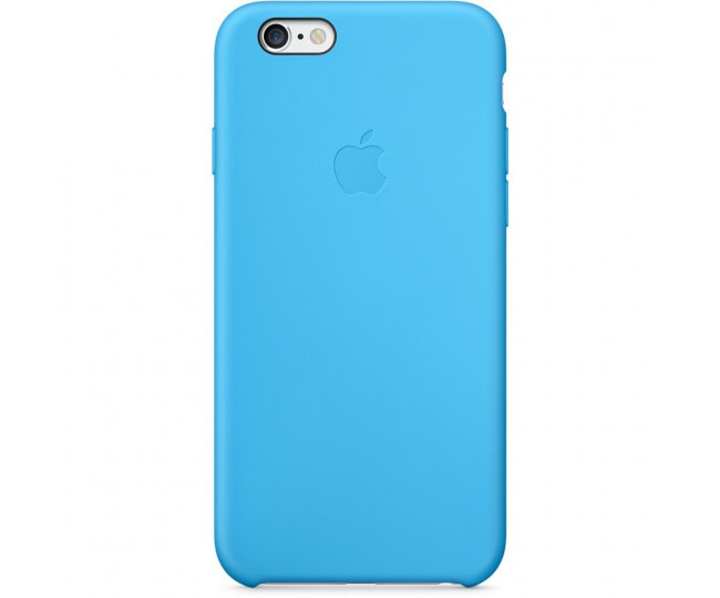 Чохол Apple Leather для iPhone 6/6s original Blue